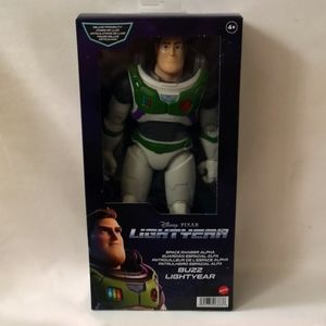 Brand New in Box Buzz Lightyear Space Ranger Full Size Figurine by Mattel